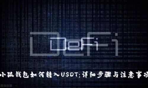 小狐钱包如何转入USDT：详细步骤与注意事项