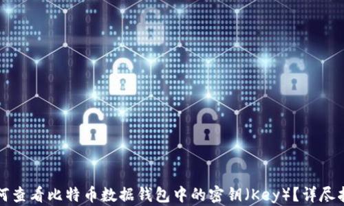 
如何查看比特币数据钱包中的密钥（Key）？详尽指南
