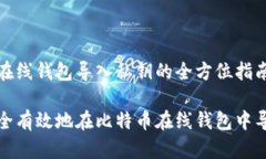 比特币在线钱包导入私钥的全方位指南如何安全