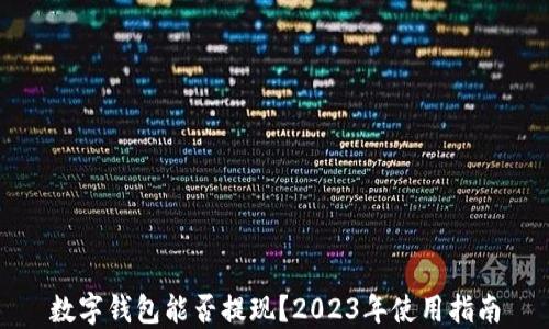 
数字钱包能否提现？2023年使用指南