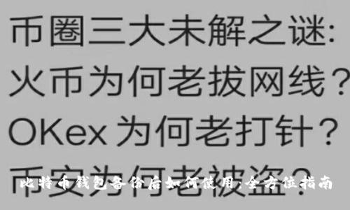 比特币钱包备份后如何使用：全方位指南