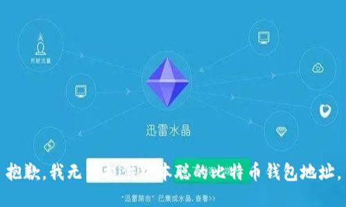 抱歉，我无法提供中本聪的比特币钱包地址。